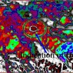 9  FTIR photo spectrometer indicates the object in red and highlight all red as temperature.